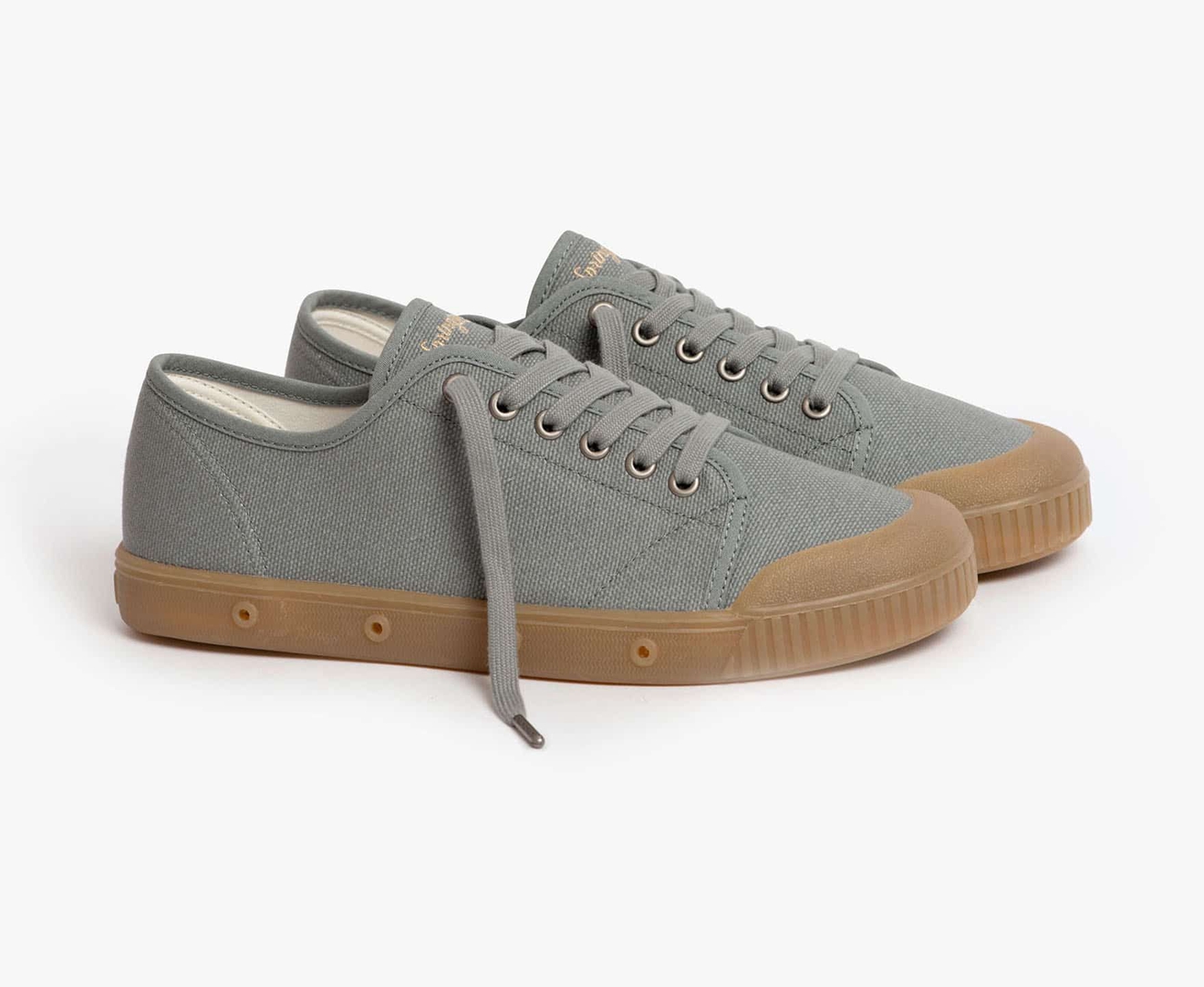 Spring Court COPY OF G2 HEAVY CANVAS Men's Trainers Grey | South Africa-31KWQIXHJ